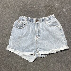 SHEIN Light Blue Jean Shorts for Women